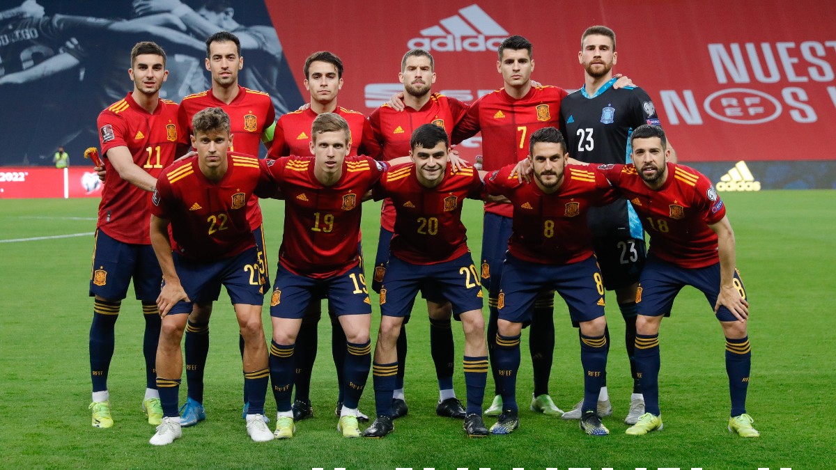 Alineación de la selección española. (Sefutbol)