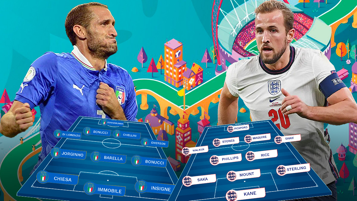 Italia e Inglaterra jugarán la final de la Eurocopa 2020 en Wembley.