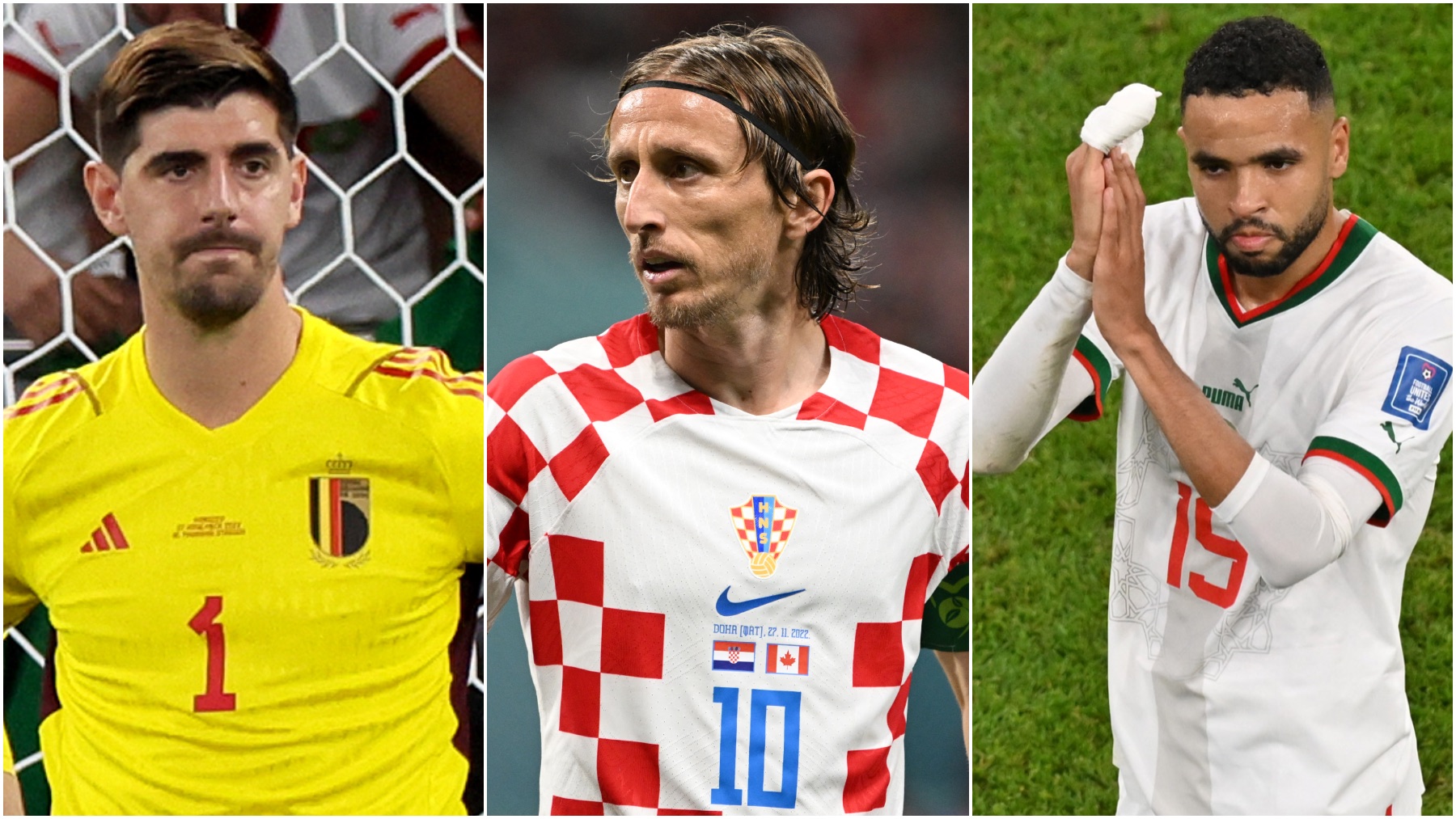Bélgica, Croacia y Marruecos se la juegan.