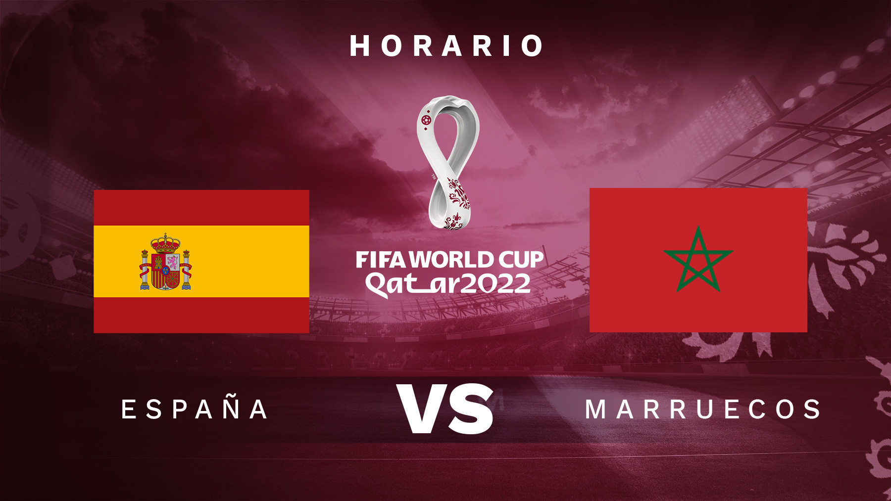 España – Marruecos: horario y dónde ver por televisión en directo y online el partido del Mundial 2022.