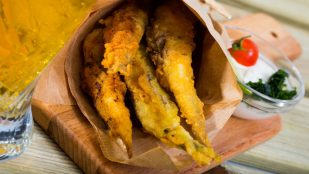 Sardinas en tempura
