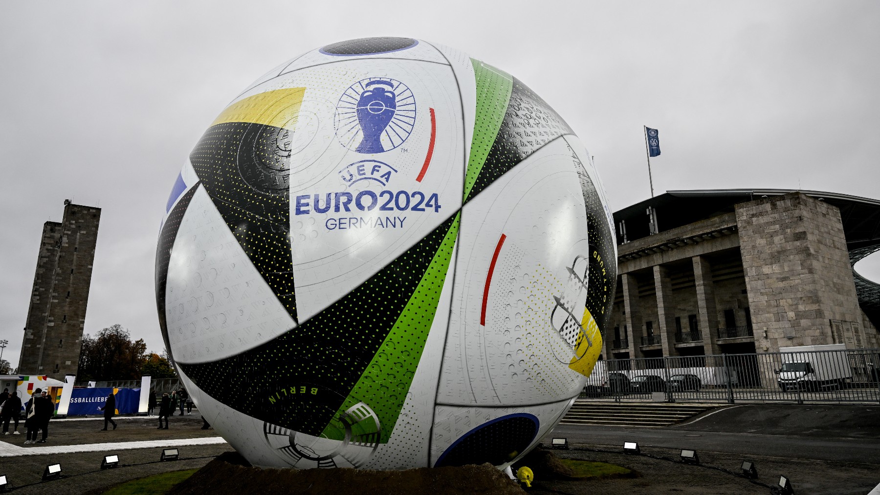 El balón de la Eurocopa 2024. (EFE)