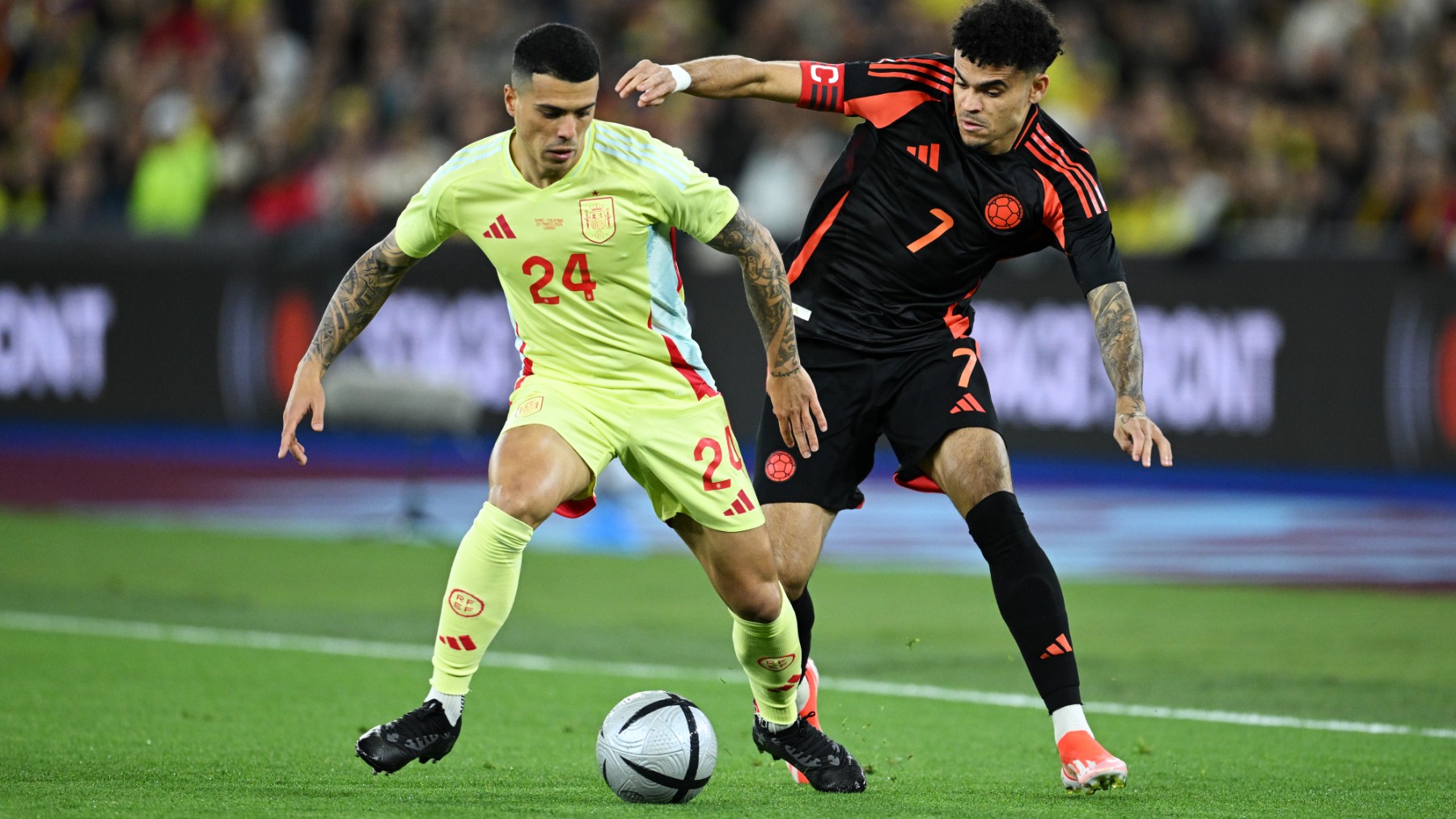 España – Colombia en directo | Ver el partido amistoso de la selección española de fútbol online y en vivo hoy. (Getty)